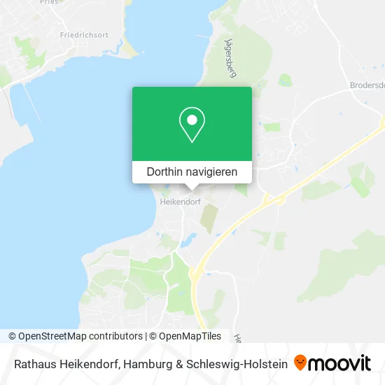 Rathaus Heikendorf Karte