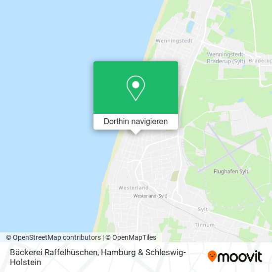 Bäckerei Raffelhüschen Karte
