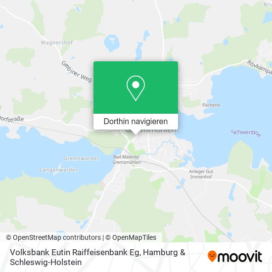 Volksbank Eutin Raiffeisenbank Eg Karte