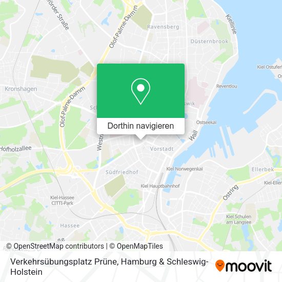 Verkehrsübungsplatz Prüne Karte
