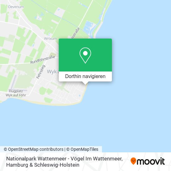 Nationalpark Wattenmeer - Vögel Im Wattenmeer Karte