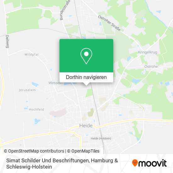 Simat Schilder Und Beschriftungen Karte