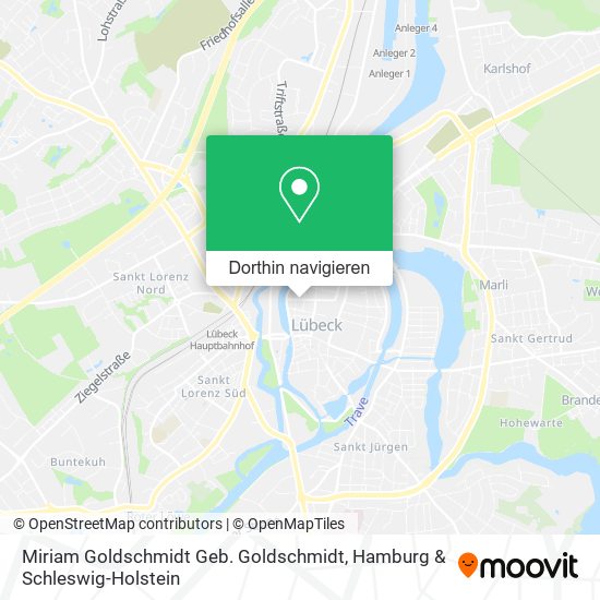 Miriam Goldschmidt Geb. Goldschmidt Karte