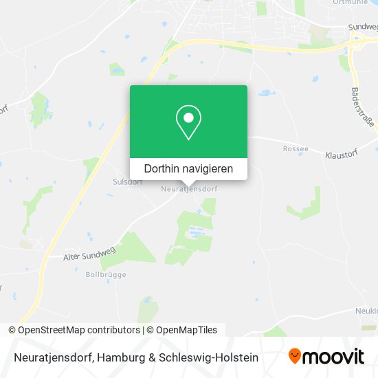 Neuratjensdorf Karte