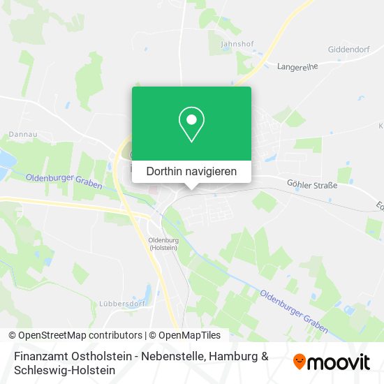 Finanzamt Ostholstein - Nebenstelle Karte