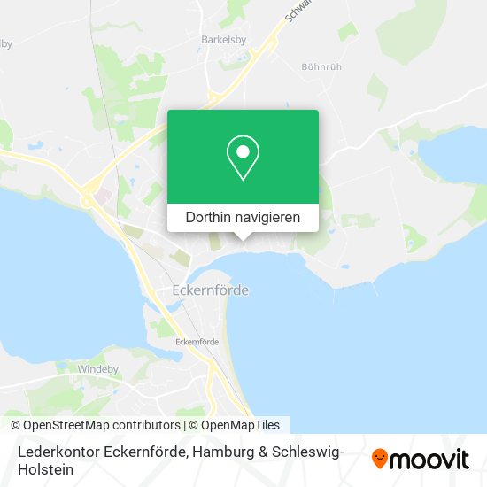 Lederkontor Eckernförde Karte