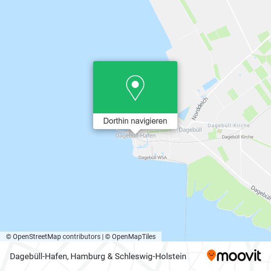 Dagebüll-Hafen Karte