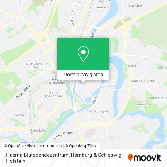 Haema Blutspendezentrum Karte