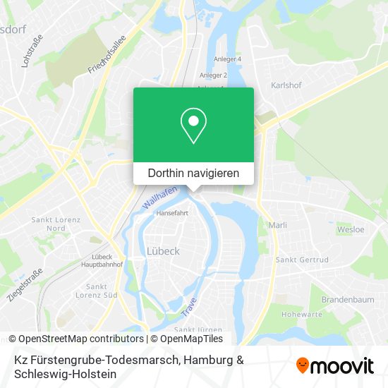 Kz Fürstengrube-Todesmarsch Karte