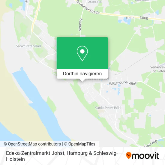 Edeka-Zentralmarkt Johst Karte