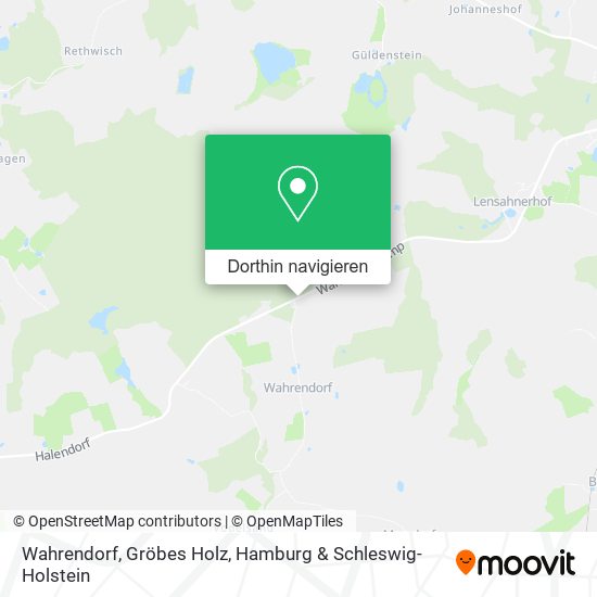 Wahrendorf, Gröbes Holz Karte