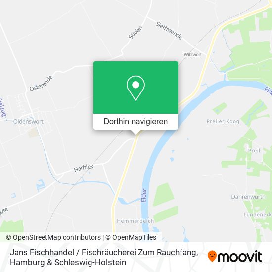 Jans Fischhandel / Fischräucherei Zum Rauchfang Karte