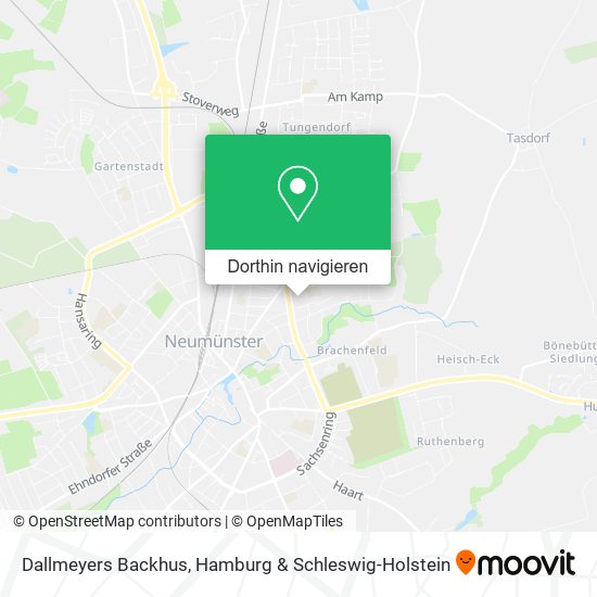 Dallmeyers Backhus Karte