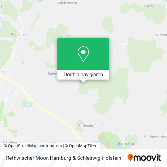 Rethwischer Moor Karte