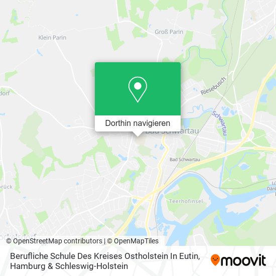 Berufliche Schule Des Kreises Ostholstein In Eutin Karte