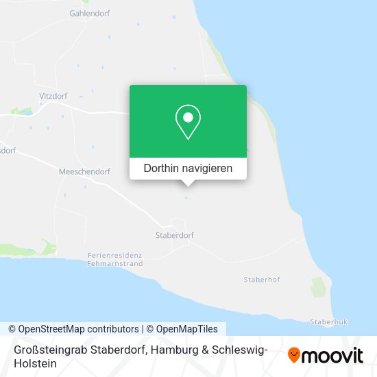 Großsteingrab Staberdorf Karte