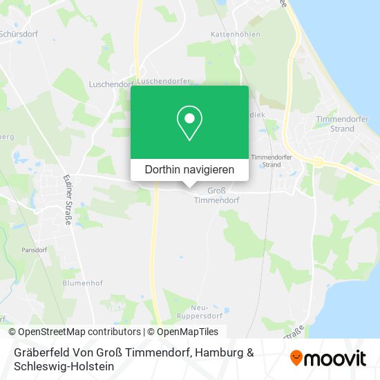 Gräberfeld Von Groß Timmendorf Karte