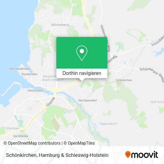 Schönkirchen Karte