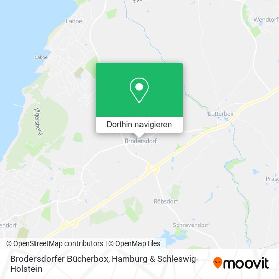 Brodersdorfer Bücherbox Karte