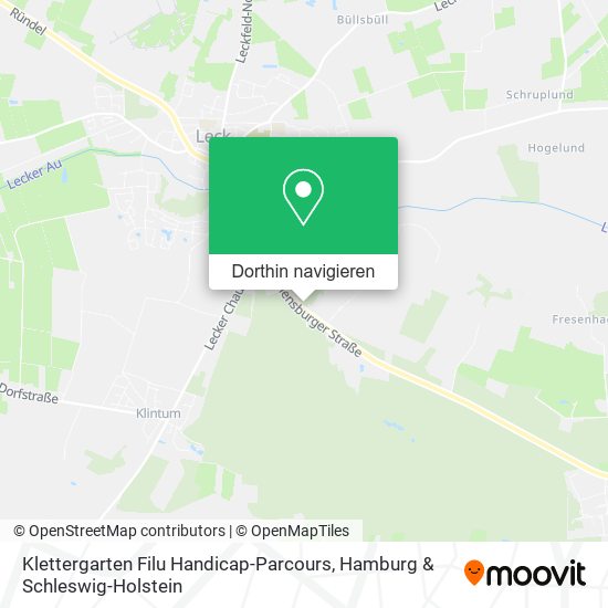 Klettergarten Filu Handicap-Parcours Karte