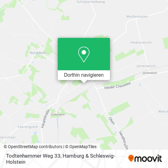 Todtenhemmer Weg 33 Karte