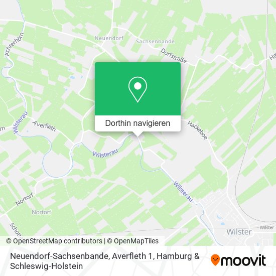 Neuendorf-Sachsenbande, Averfleth 1 Karte