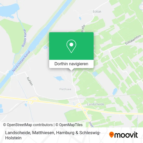 Landscheide, Matthiesen Karte