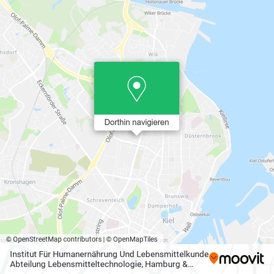 Institut Für Humanernährung Und Lebensmittelkunde Abteilung Lebensmitteltechnologie Karte