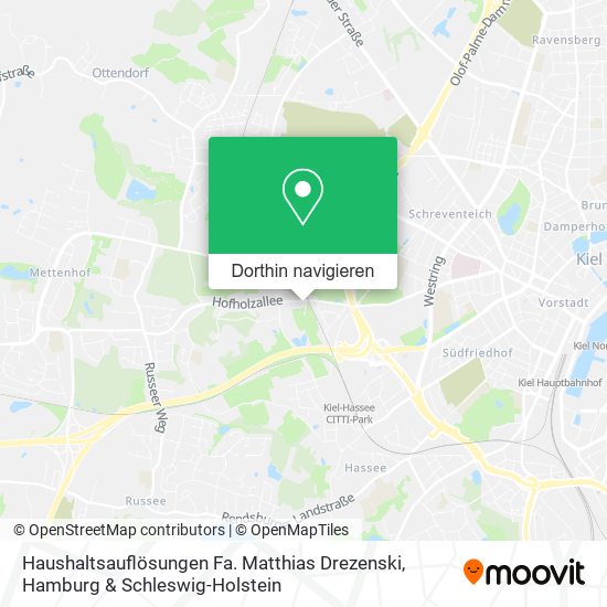 Haushaltsauflösungen Fa. Matthias Drezenski Karte