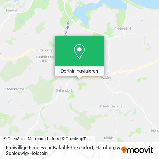 Freiwillige Feuerwehr Kaköhl-Blekendorf Karte
