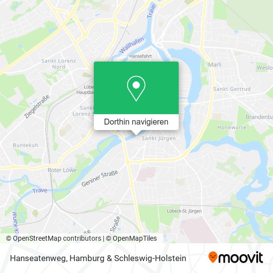 Hanseatenweg Karte