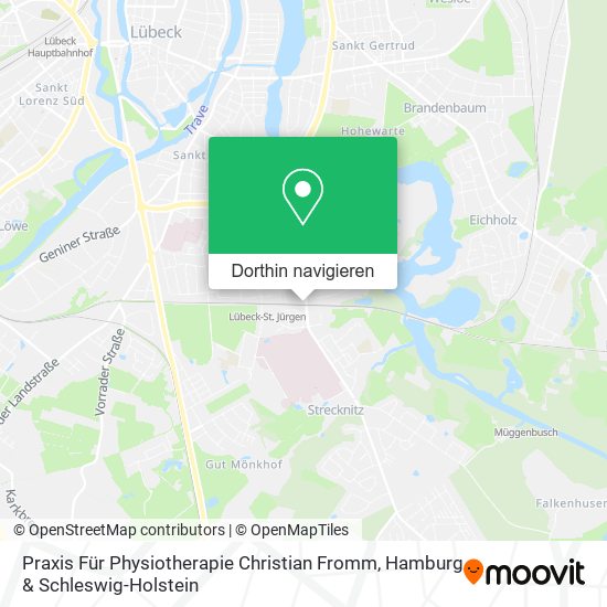 Praxis Für Physiotherapie Christian Fromm Karte