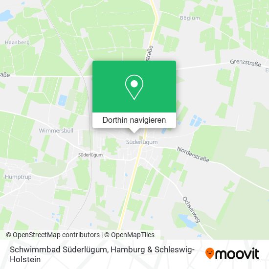Schwimmbad Süderlügum Karte
