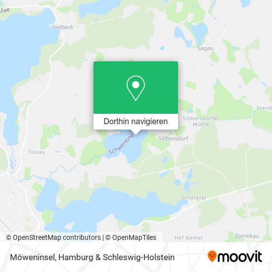 Möweninsel Karte