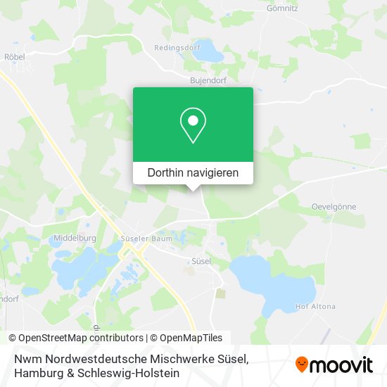 Nwm Nordwestdeutsche Mischwerke Süsel Karte