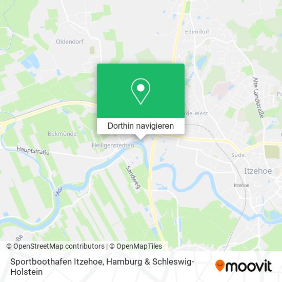 Sportboothafen Itzehoe Karte