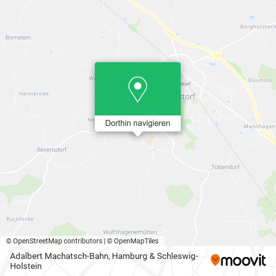 Adalbert Machatsch-Bahn Karte