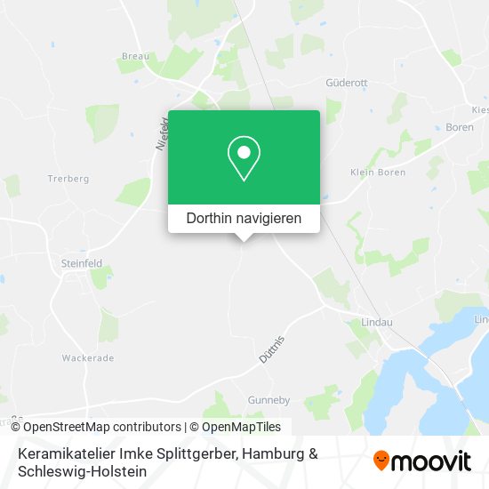 Keramikatelier Imke Splittgerber Karte