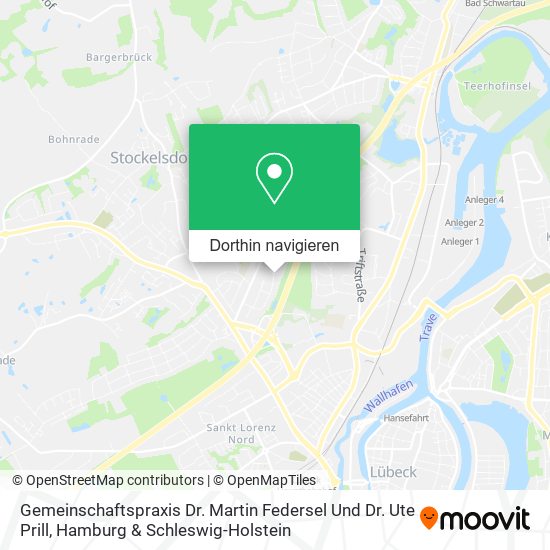 Gemeinschaftspraxis Dr. Martin Federsel Und Dr. Ute Prill Karte