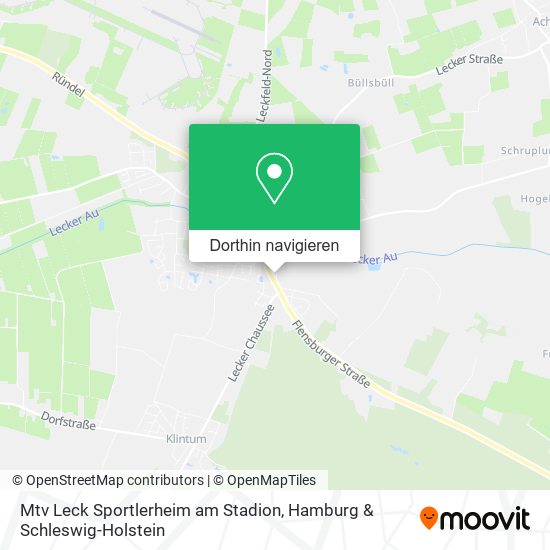 Mtv Leck Sportlerheim am Stadion Karte