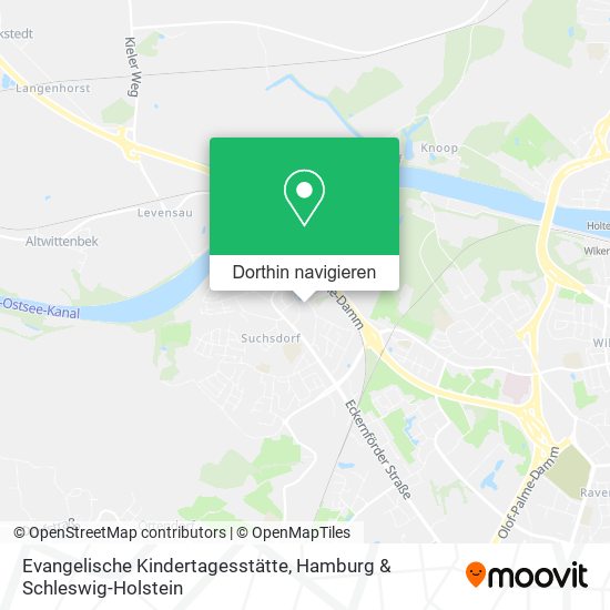 Evangelische Kindertagesstätte Karte
