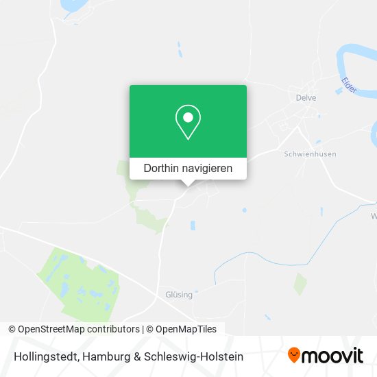 Hollingstedt Karte