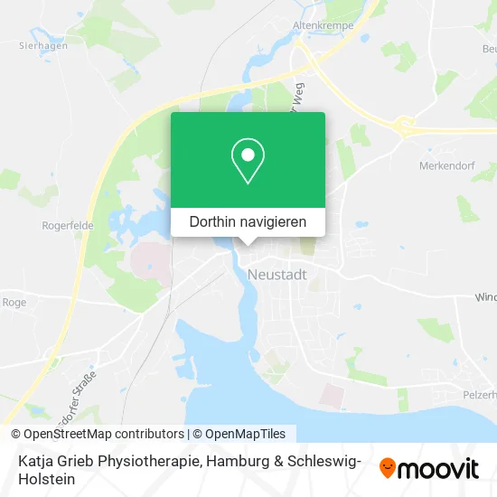 Katja Grieb Physiotherapie Karte