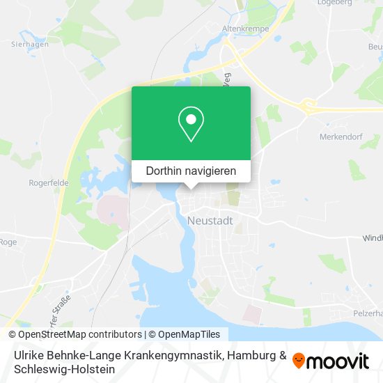 Ulrike Behnke-Lange Krankengymnastik Karte
