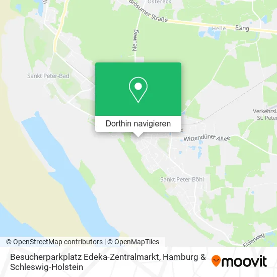 Besucherparkplatz Edeka-Zentralmarkt Karte