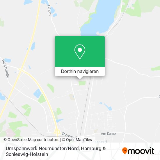 Umspannwerk Neumünster/Nord Karte