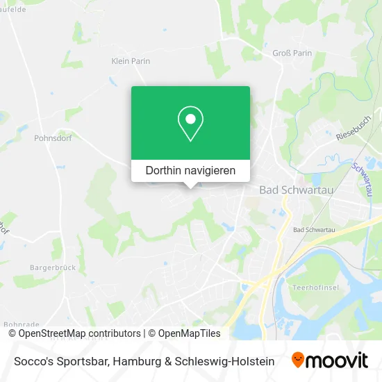 Socco's Sportsbar Karte