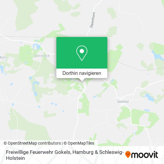 Freiwillige Feuerwehr Gokels Karte