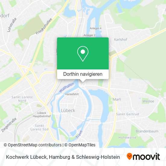 Kochwerk Lübeck Karte