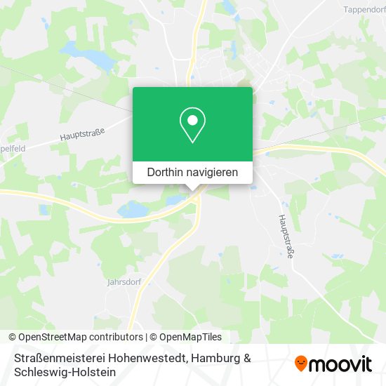 Straßenmeisterei Hohenwestedt Karte